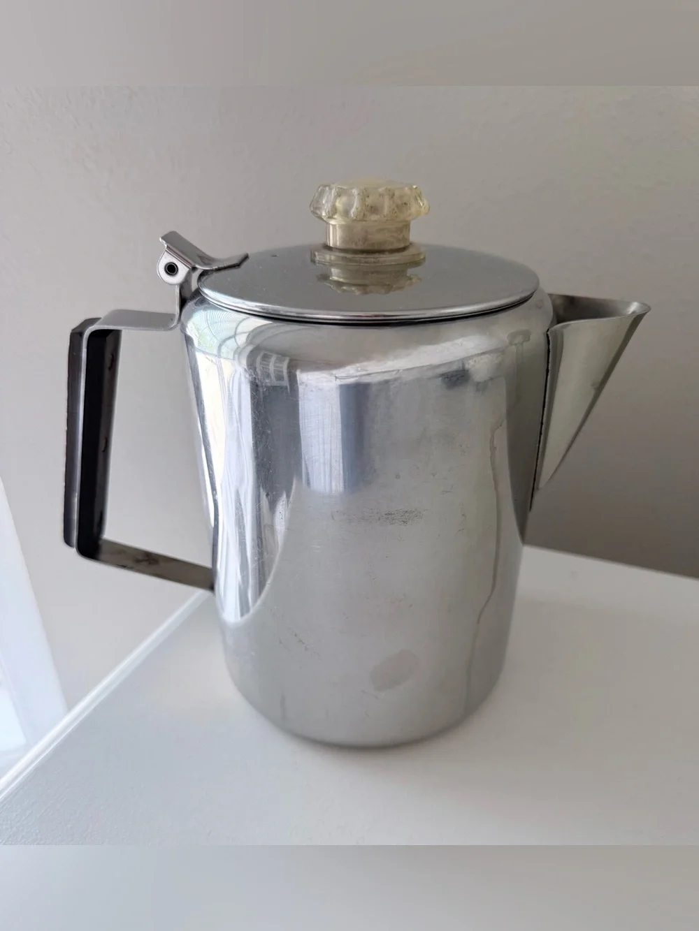 Vintage Stainless Steel Stovetop 9 Cup Coffee Percolator | Camping Hong Kong